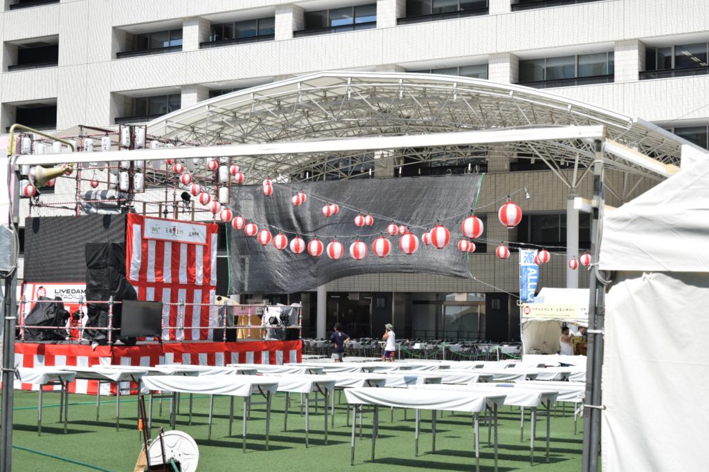 天神中央公園　芝生広場　イベント