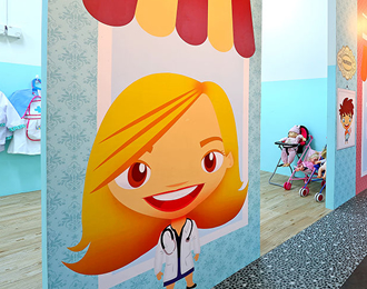 デジタルプリント壁紙の印刷 出力