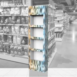 ワンタッチ段ボール什器