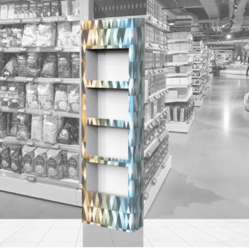 ワンタッチ段ボール什器