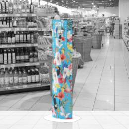 ワンタッチ自立式POP