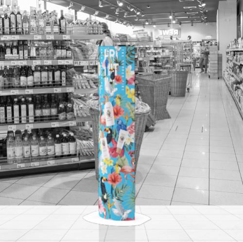 ワンタッチ自立式POP