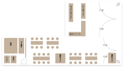 新商品のビールの飲み比べイベント